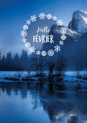 Reflets enchanteurs d'hiver en F&eacute;vrier